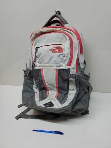 Wm The North Face Recon Backpack Pink White Grey