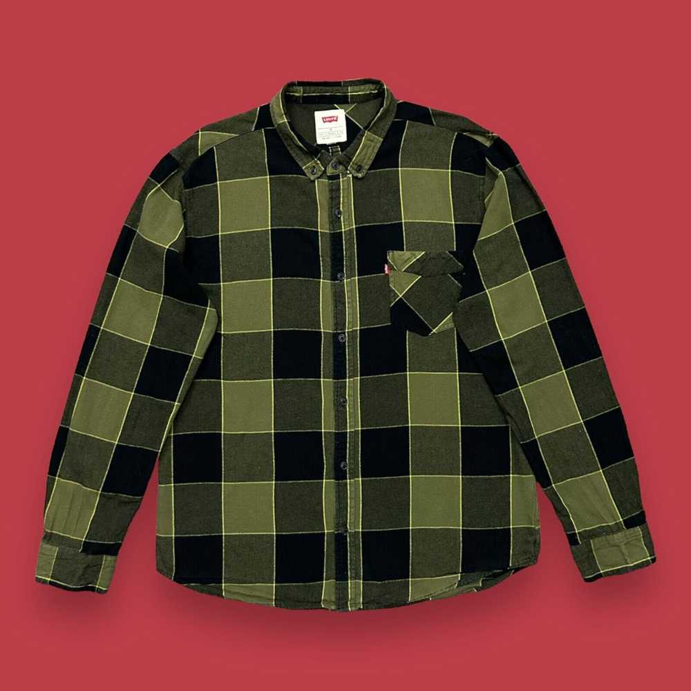 Flannel × Levi's × Streetwear Levis Shirt Button … - image 1
