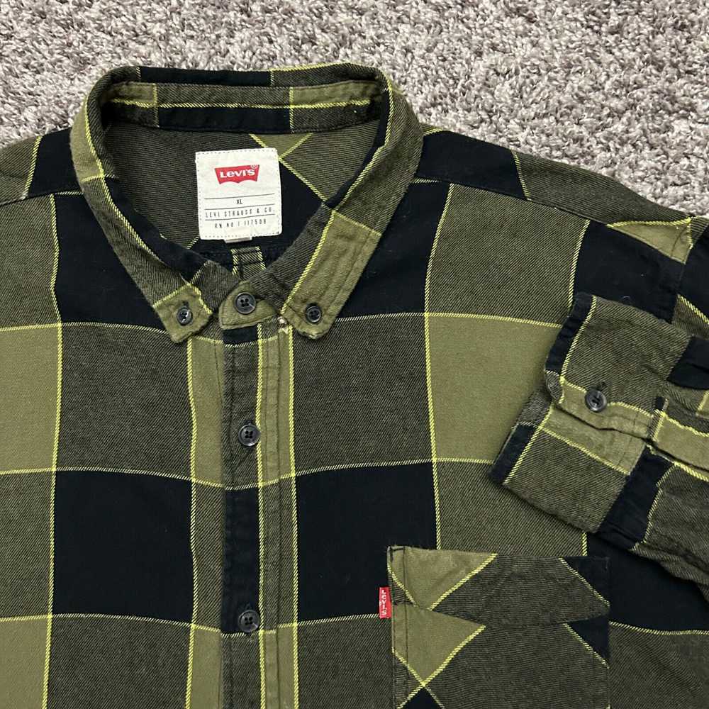 Flannel × Levi's × Streetwear Levis Shirt Button … - image 2