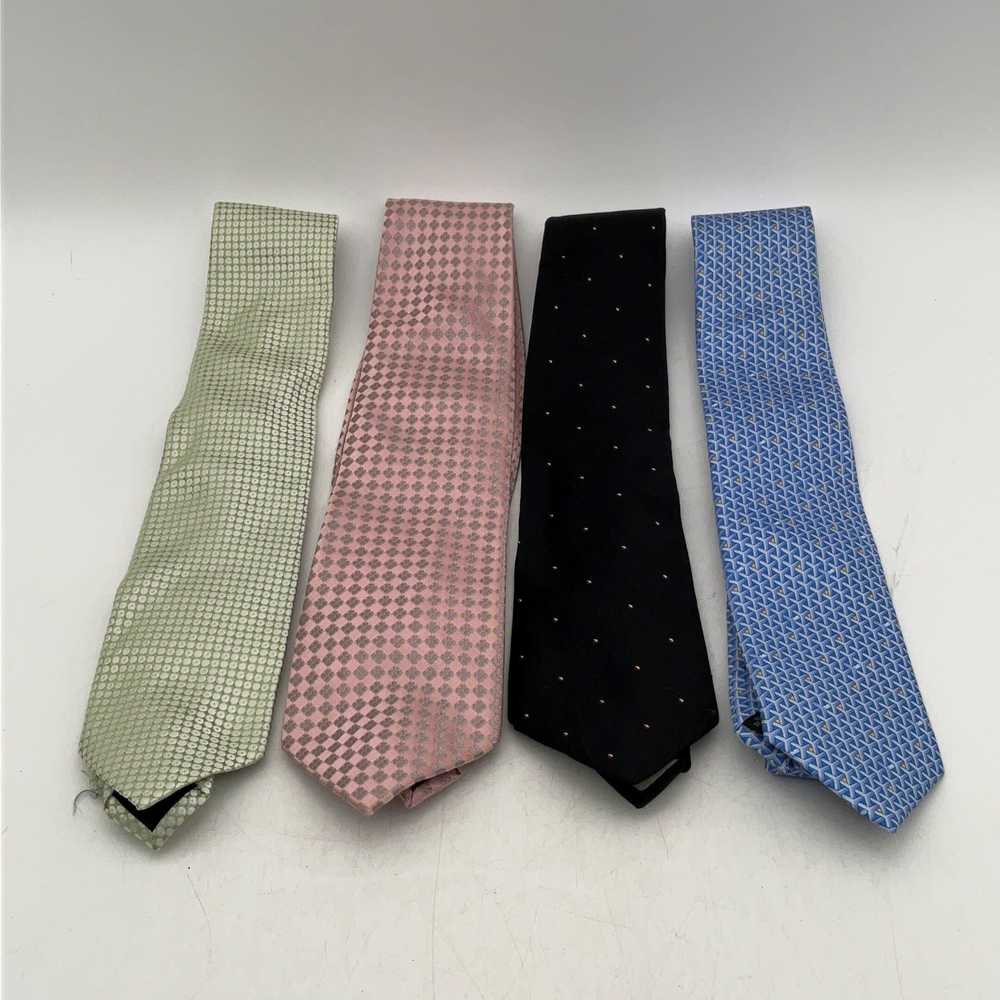 Lot Of 4 Assorted Mens Designer Tie Printed Four … - image 1