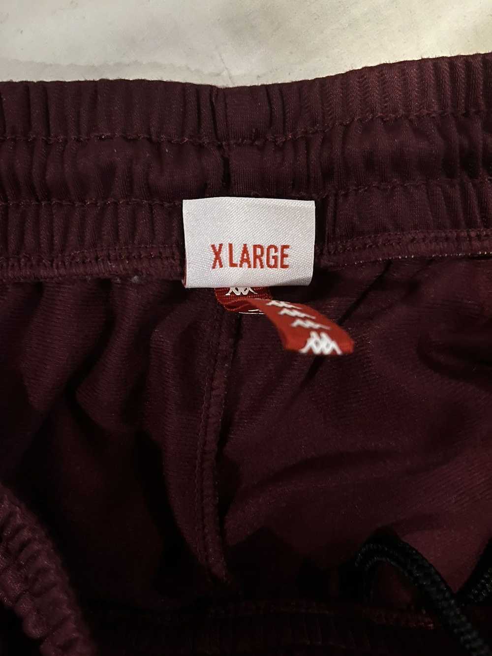 Kappa Kappa Track Pants Size XL Red Maroon - image 2