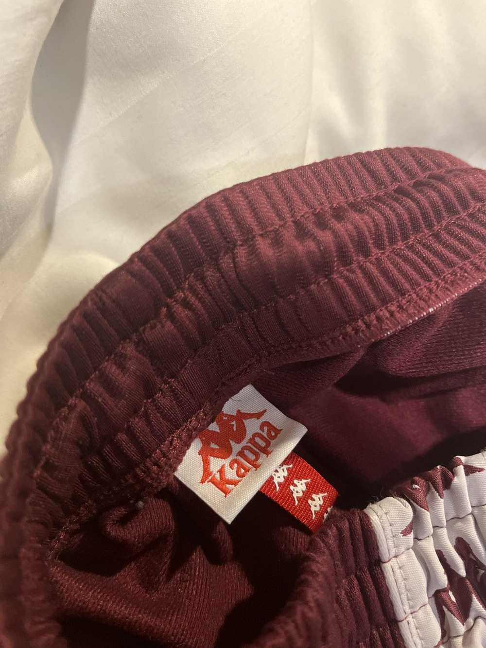 Kappa Kappa Track Pants Size XL Red Maroon - image 5