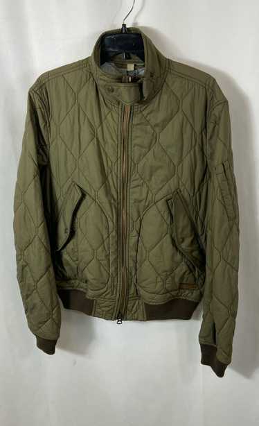 Burberry Brit Green Quilted Jacket - Size Medium