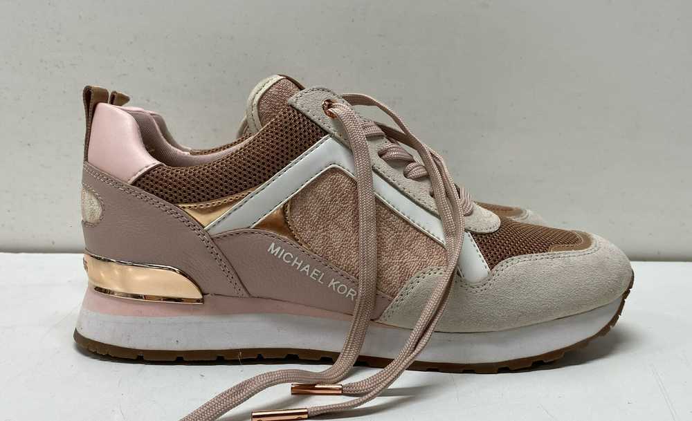 Michael Kors Wilma Monogram Sneakers Light Pink 8 - image 3