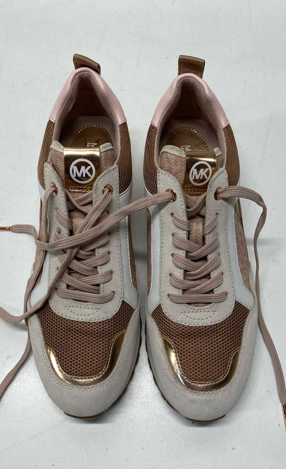 Michael Kors Wilma Monogram Sneakers Light Pink 8 - image 5