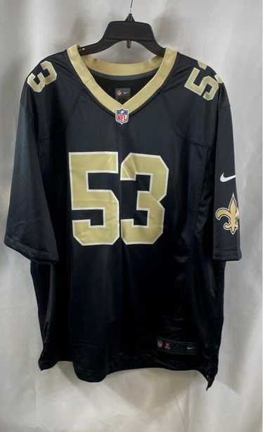 Nike NFL New Orleans Saints Nick #53 Black Jersey… - image 1