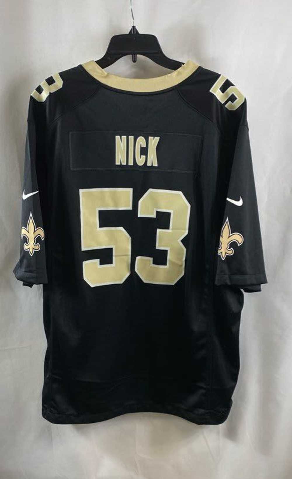 Nike NFL New Orleans Saints Nick #53 Black Jersey… - image 2