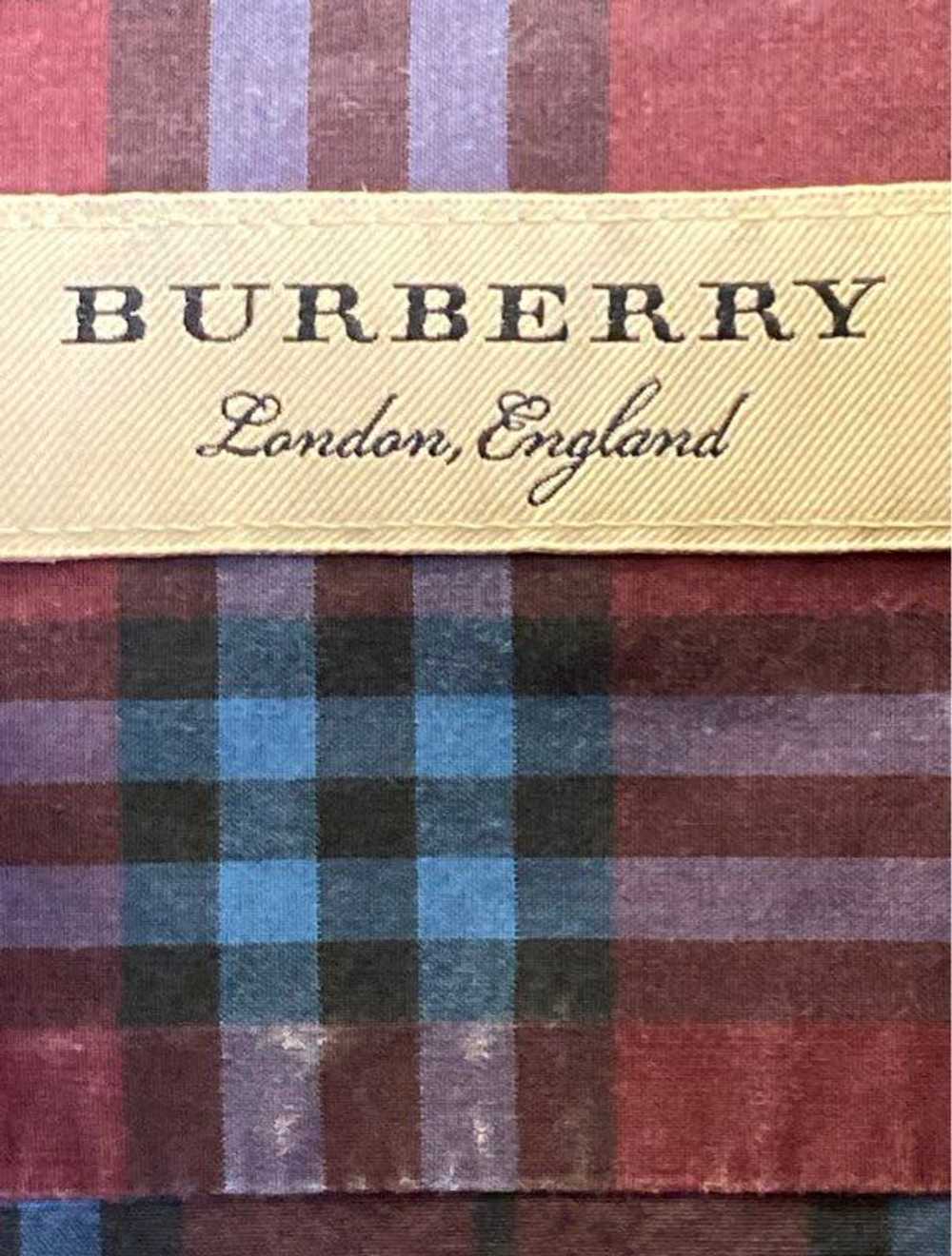 Burberry London Multicolor Plaid Long Sleeve - Si… - image 3