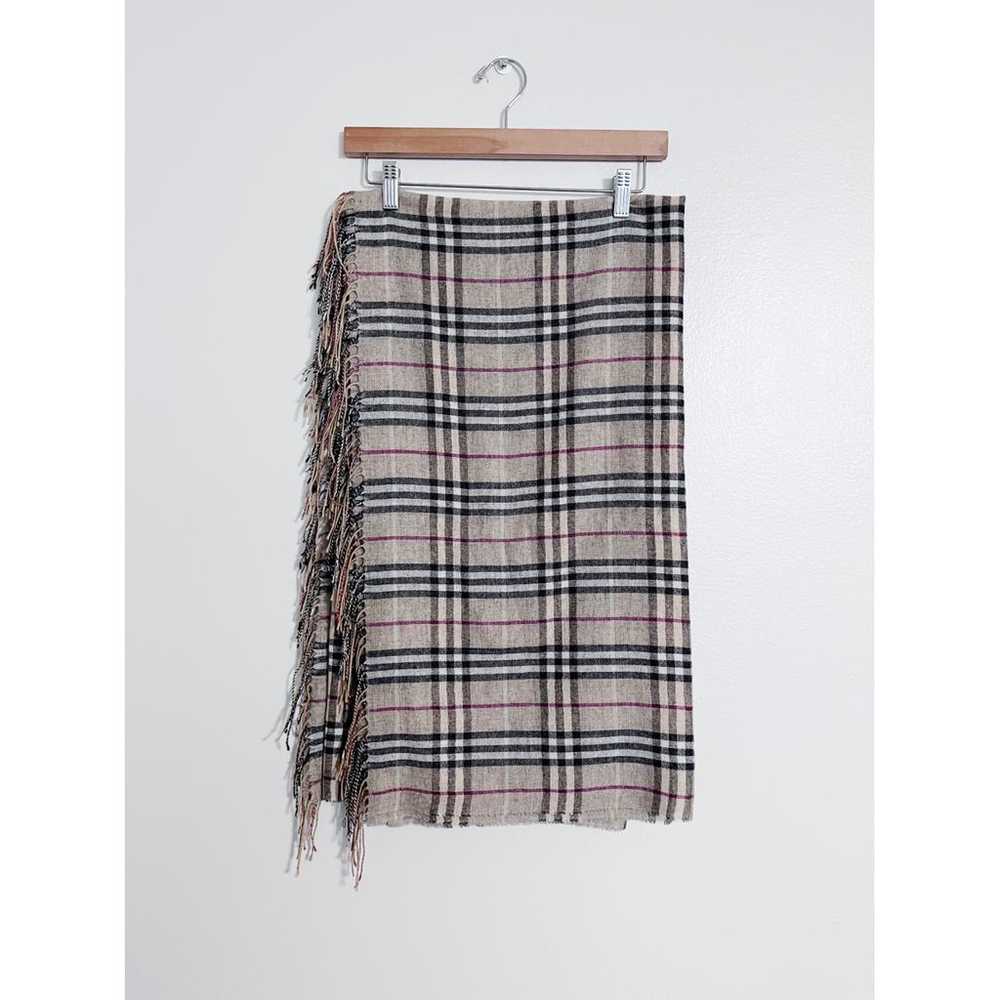 Burberry Wool scarf - image 4