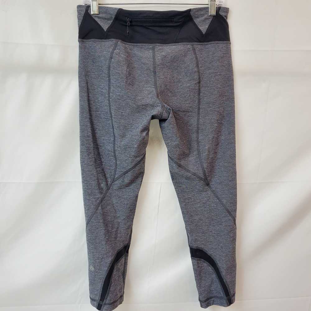 Lululemon Activewear Gray/Black Leggings Women's … - image 2