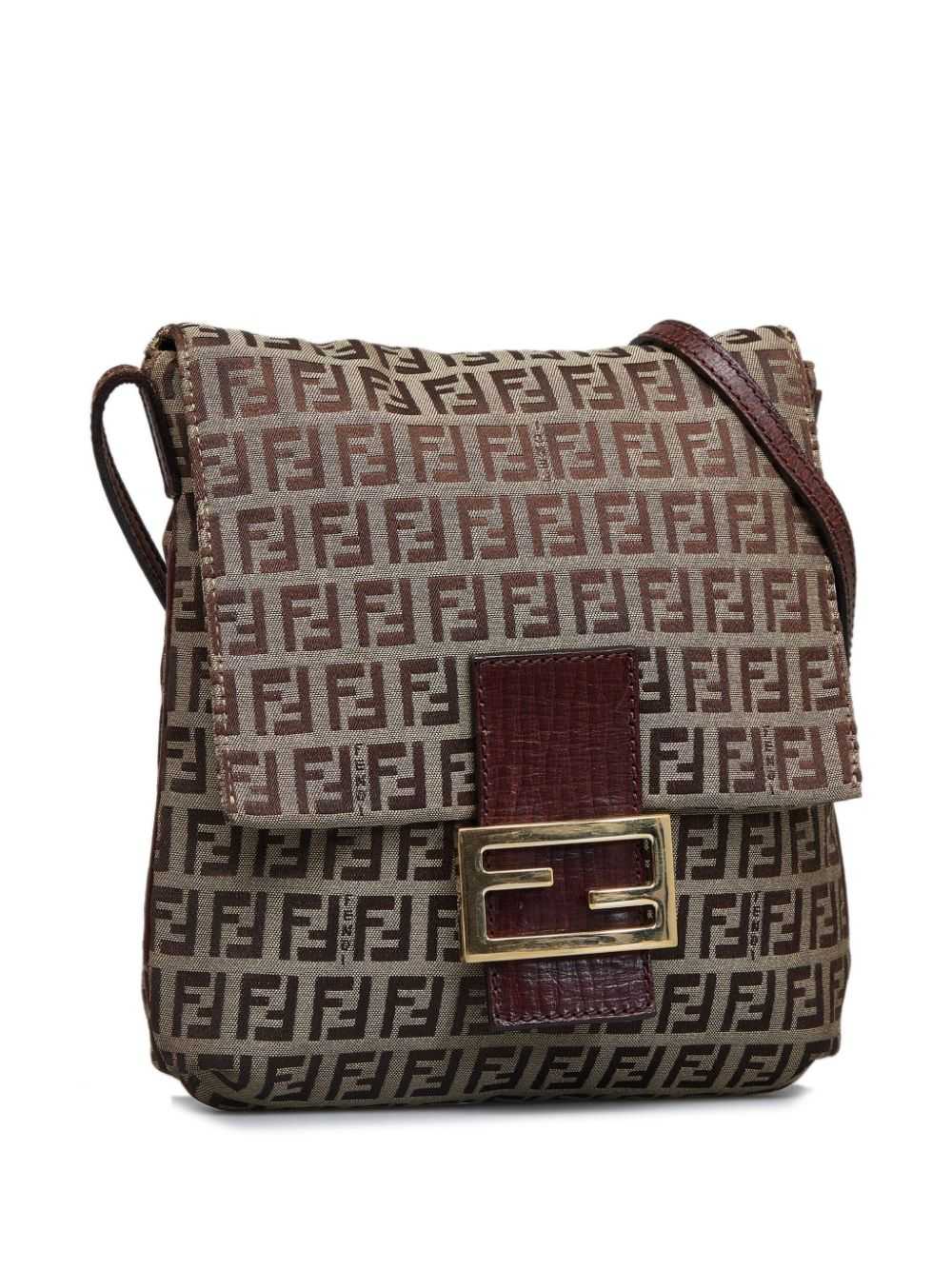 Fendi Pre-Owned Zucchino crossbody bag - Brown - image 3