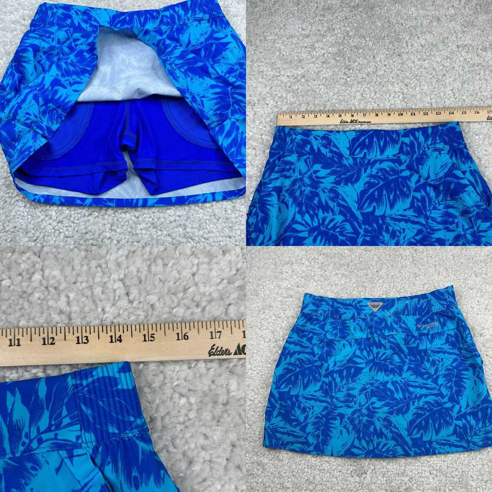 Vintage Columbia Skirt Womens Small Blue Skort Bu… - image 4