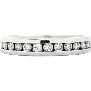 .39ctw Channel Set Diamond Stackable Bridal Ring i