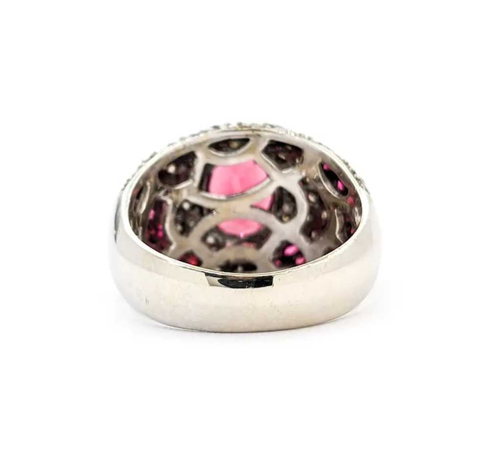 Sonia B. Design 2.00ctw Pink Tourmaline, Red Spin… - image 10