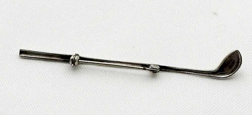 Vintage Sterling Silver Golf Club Pin Beaucraft S… - image 4