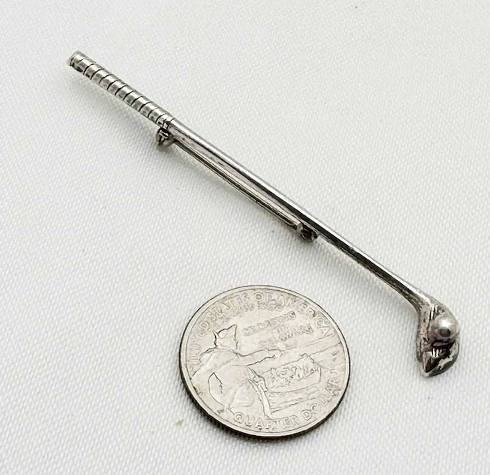 Vintage Sterling Silver Golf Club Pin Beaucraft S… - image 6