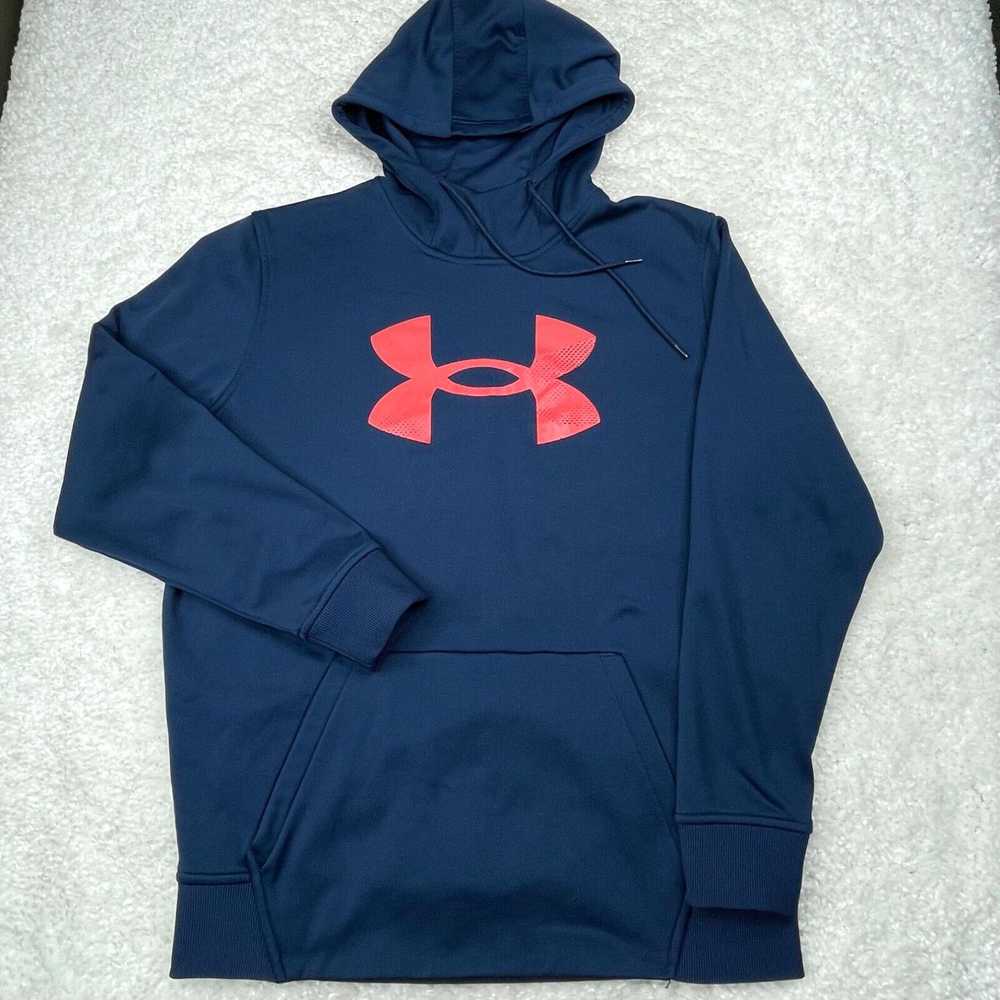 Under Armour Under Armour Hoodie Men Large Blue P… - image 1