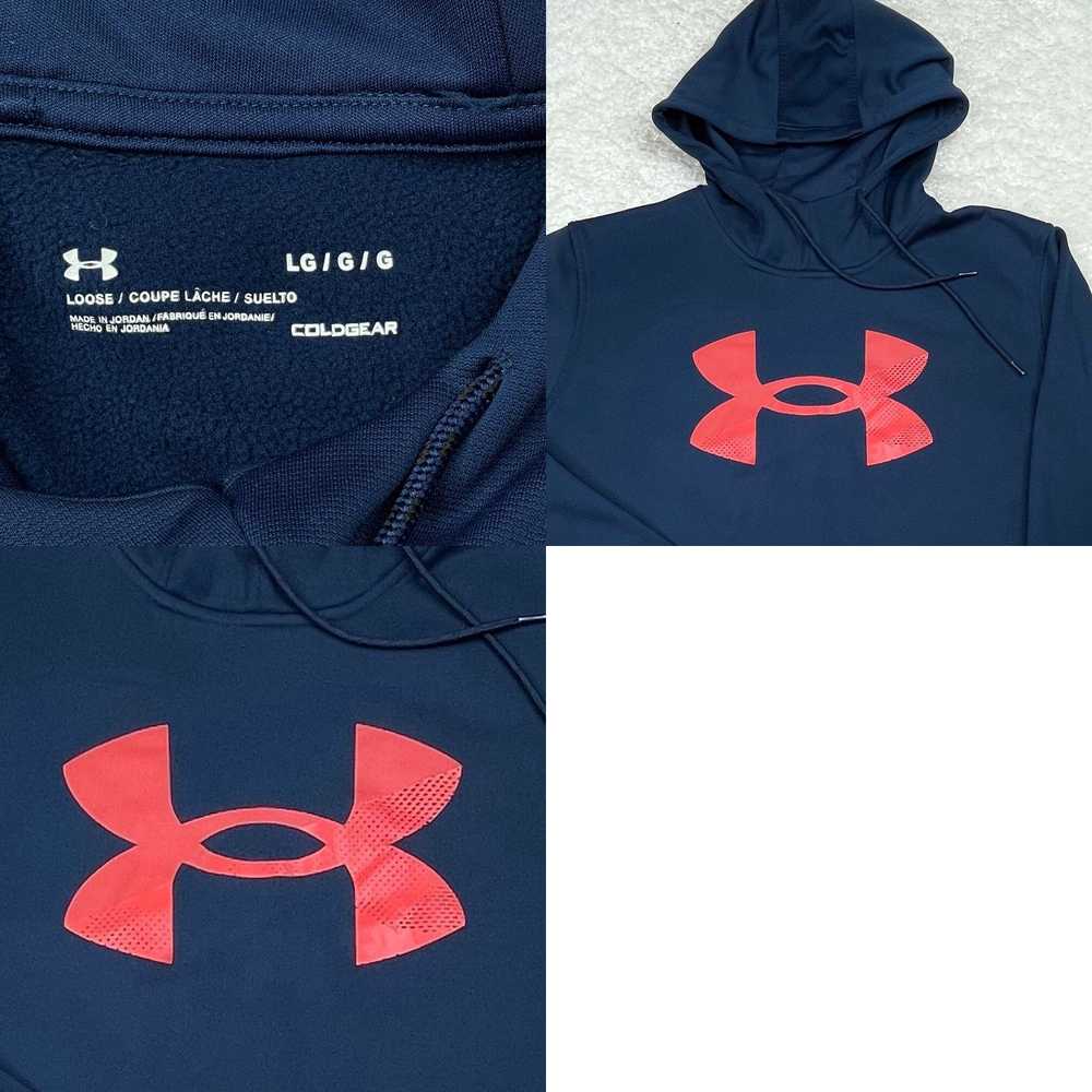 Under Armour Under Armour Hoodie Men Large Blue P… - image 4