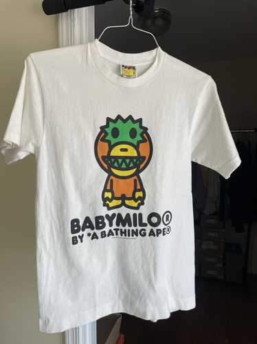 Bape A bathing ape baby Milo white/green/orange 2… - image 1