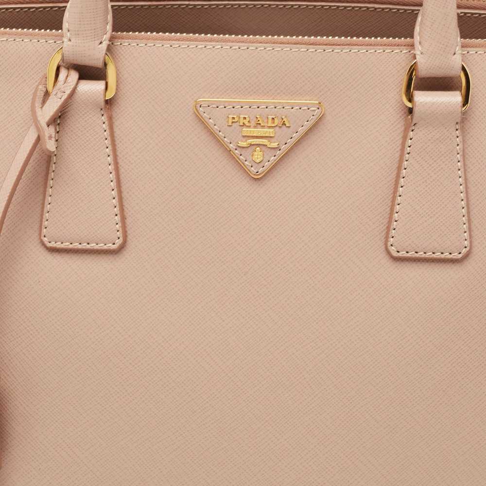 Prada PRADA Light Pink Saffiano Lux Leather Large… - image 5