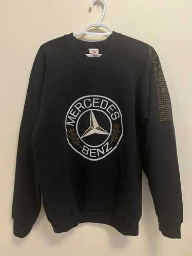 Vintage 80s mercedes benz newest embroidered crewneck sweatshirt