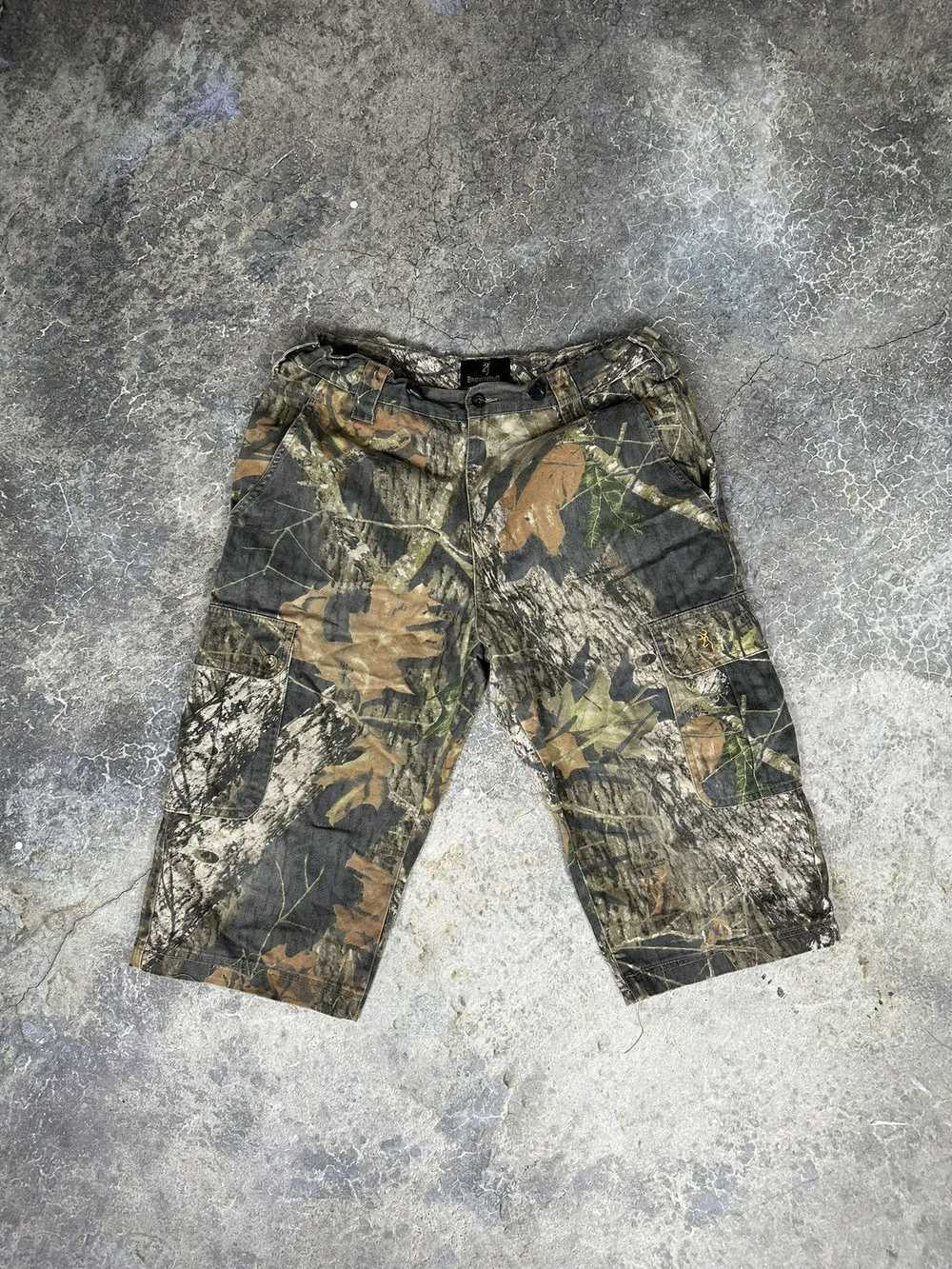 Realtree × Vintage Vintage Realtree Long Cargo Sh… - image 1