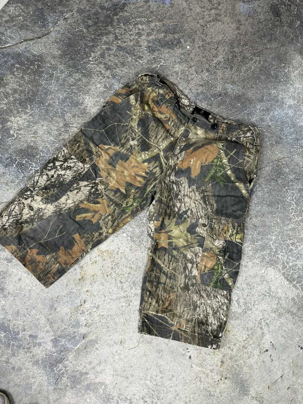 Realtree × Vintage Vintage Realtree Long Cargo Sh… - image 3