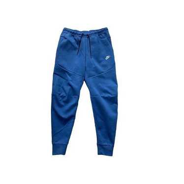 Nike Nike Tech Fleece Pants Brushed Joggers Blue … - image 1