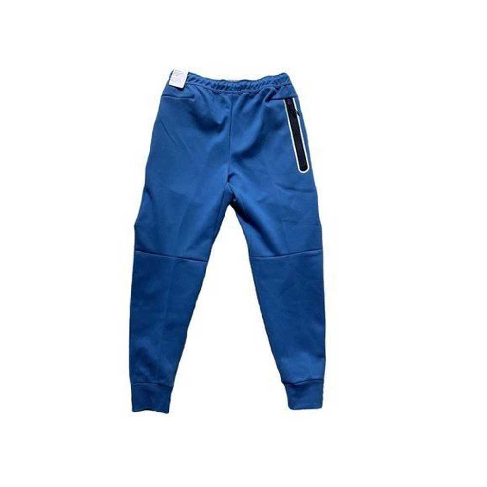 Nike Nike Tech Fleece Pants Brushed Joggers Blue … - image 2