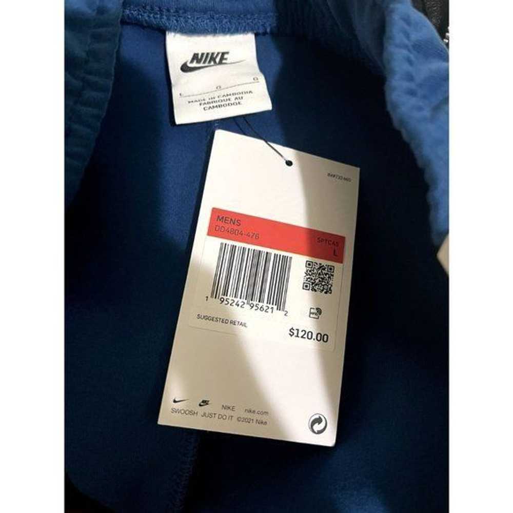 Nike Nike Tech Fleece Pants Brushed Joggers Blue … - image 3