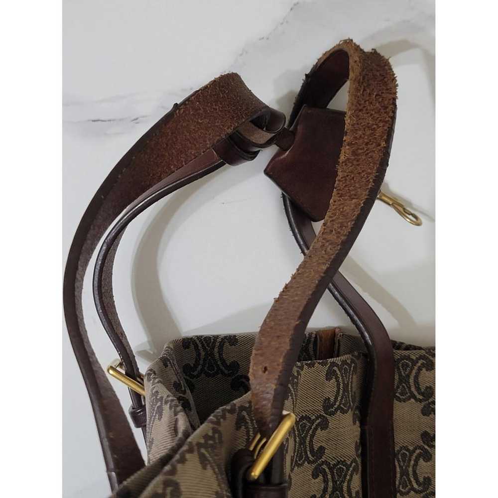 Celine Triomphe Vintage leather handbag - image 6