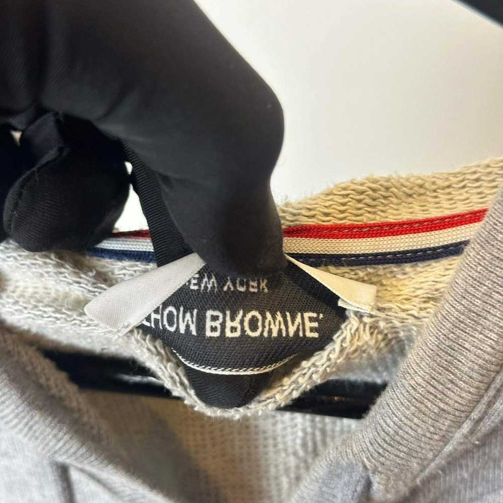 Luxury × Thom Browne THOM BROWNE 4 BAR GREY JACKET - image 6