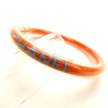 June Flash Chanel Bracelet Ladies Tube Orange T13… - image 1