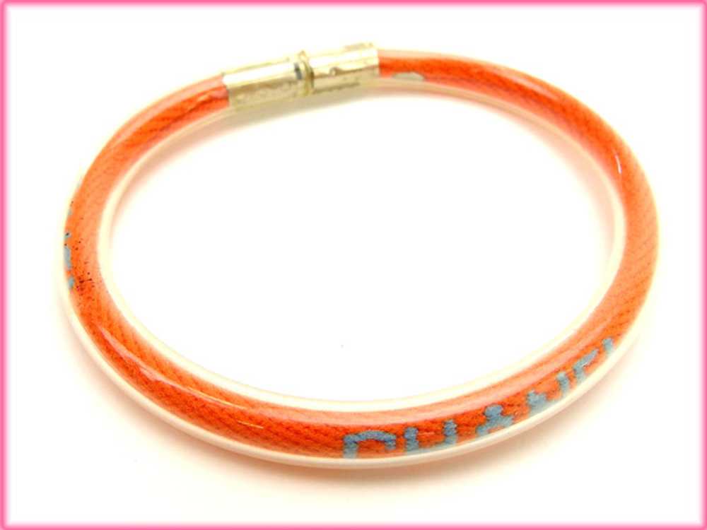 June Flash Chanel Bracelet Ladies Tube Orange T13… - image 5