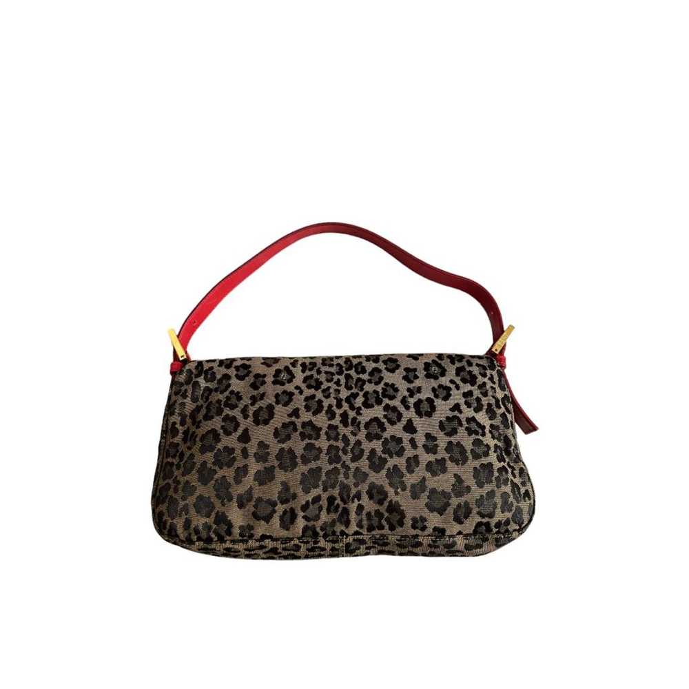 Fendi Baguette cloth handbag - image 2