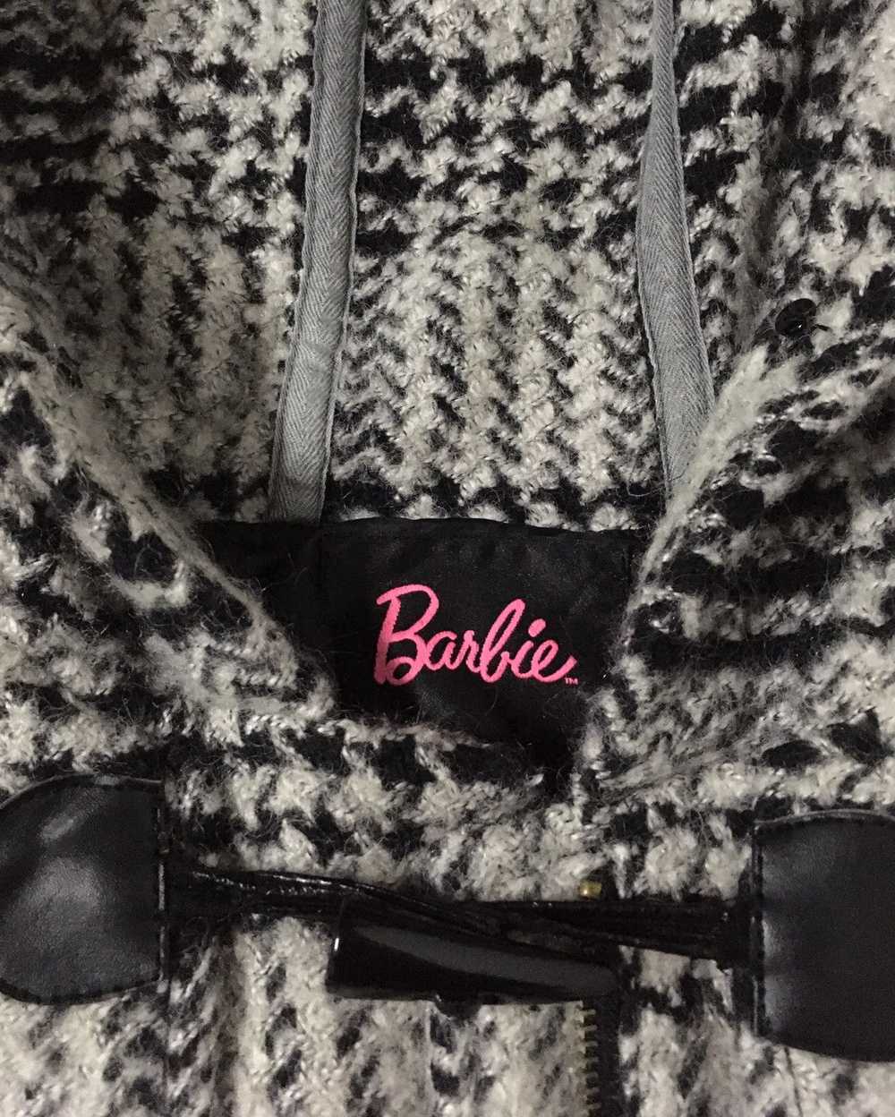 Vintage 🔥Barbie Duffle Knitting Jacket With Hood… - image 7