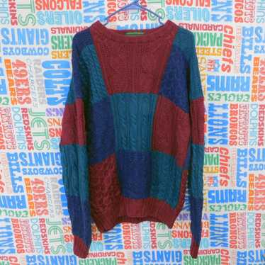 Embassy Row 90s Embassy Row Cable Knit Sweater Siz