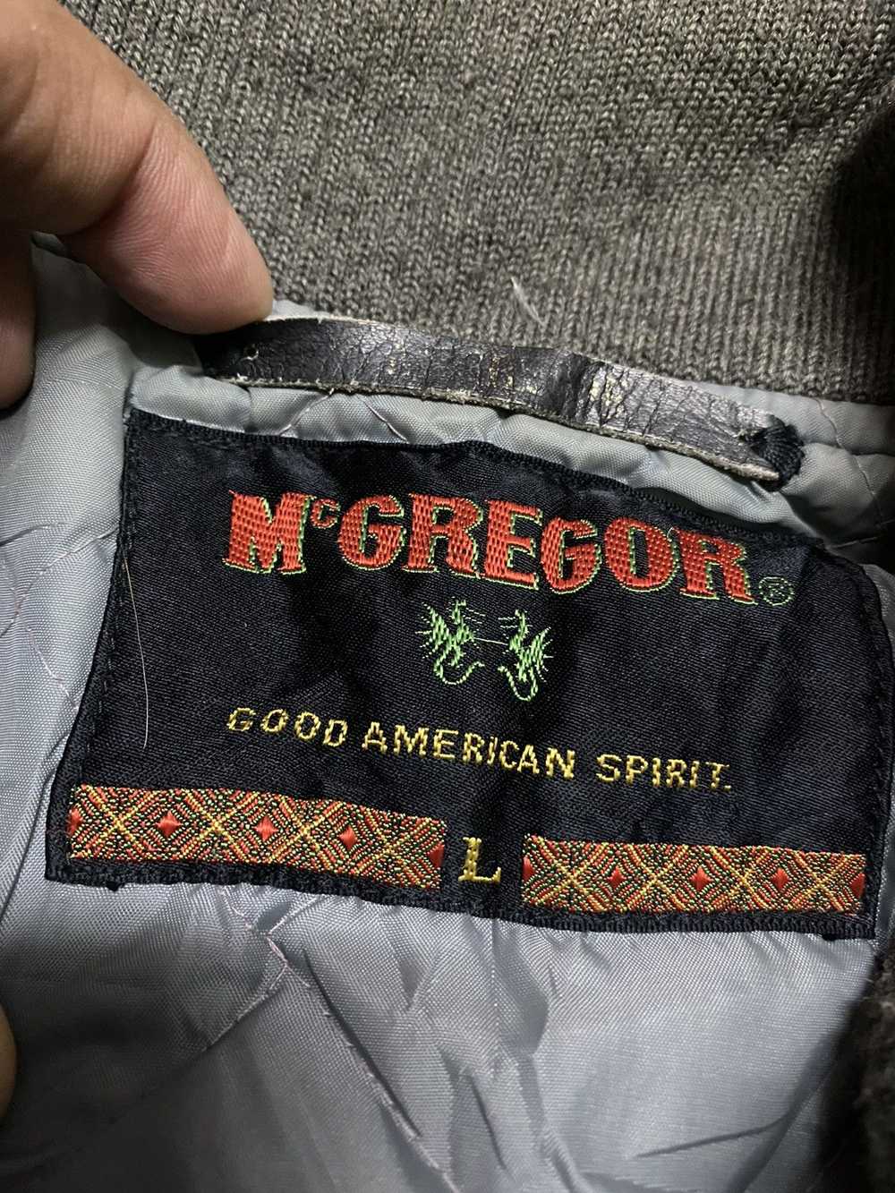 Mcgregor × Varsity Jacket × Vintage Vintage McGre… - image 3