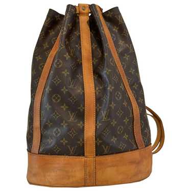 Louis Vuitton Randonnée leather backpack - image 1