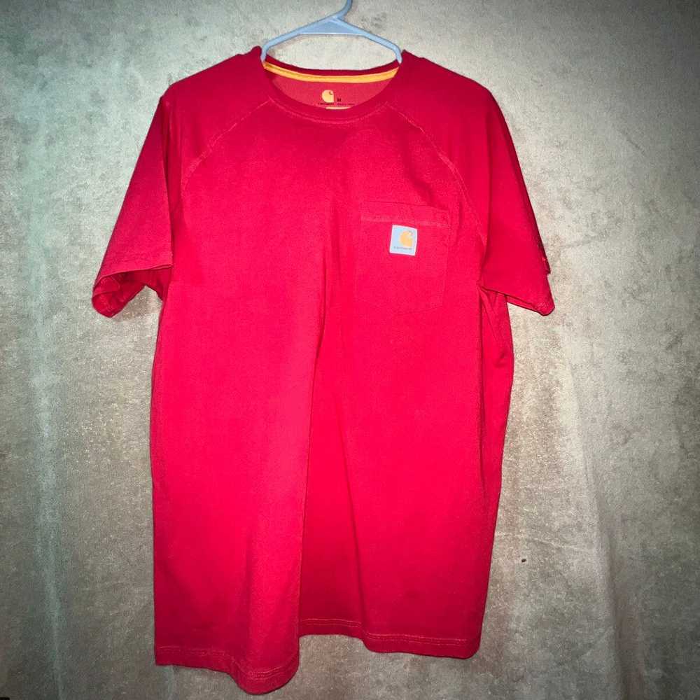 Carhartt Carhartt Men’s Relaxed Fit T Shirt Red S… - image 1