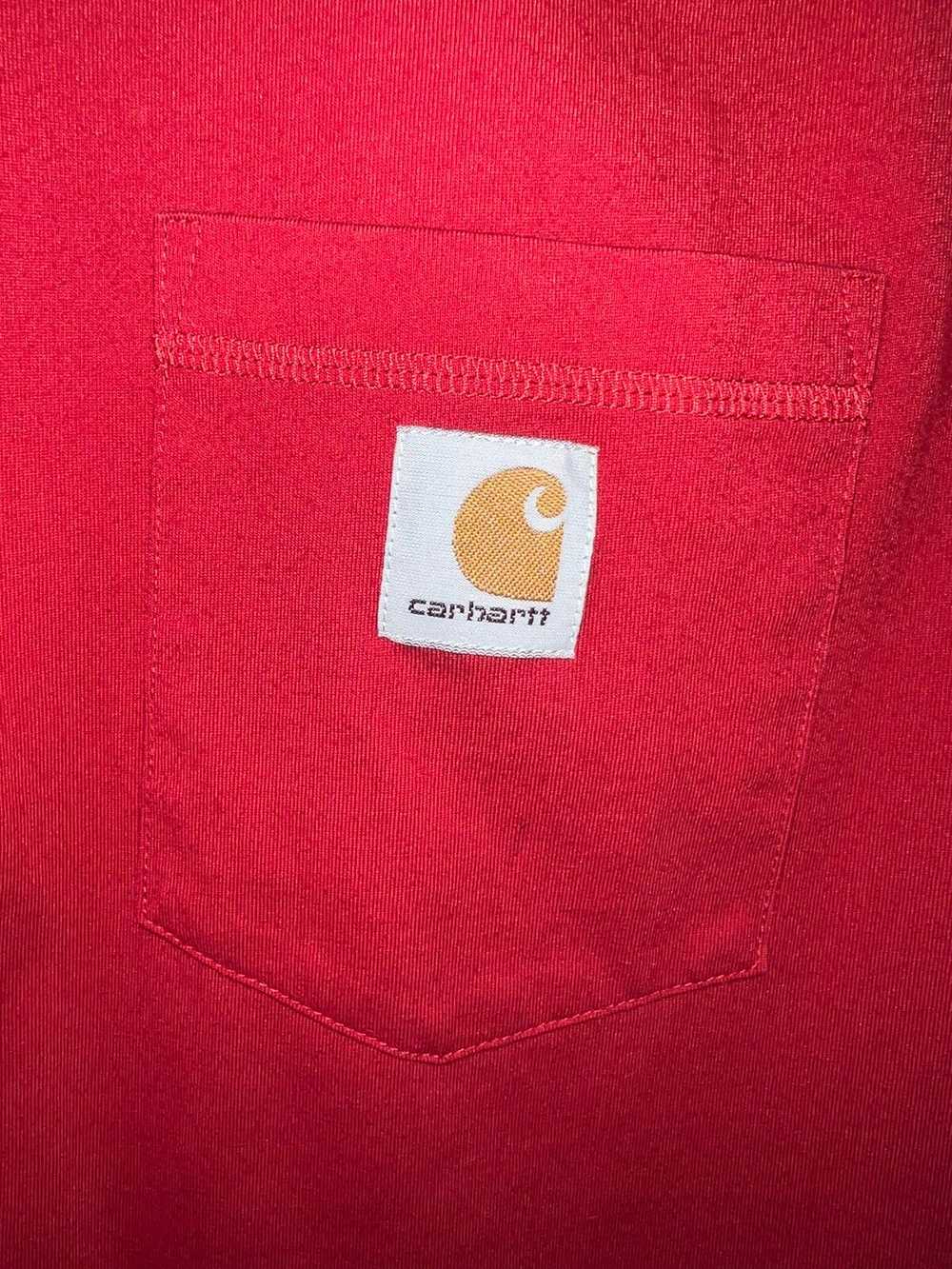 Carhartt Carhartt Men’s Relaxed Fit T Shirt Red S… - image 2