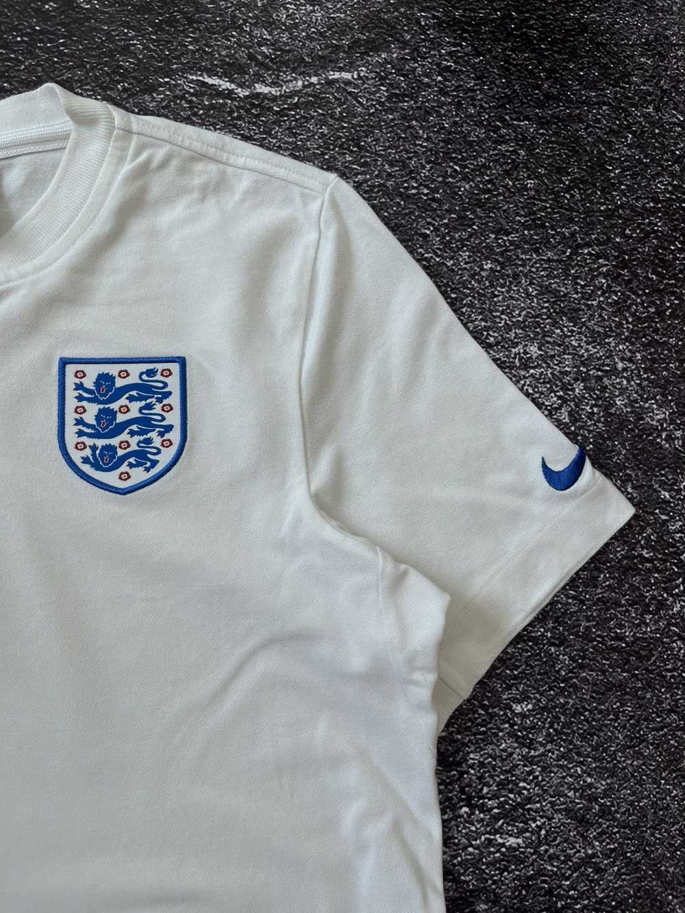 Nike × Soccer Jersey × Vintage Nike England Footb… - image 2