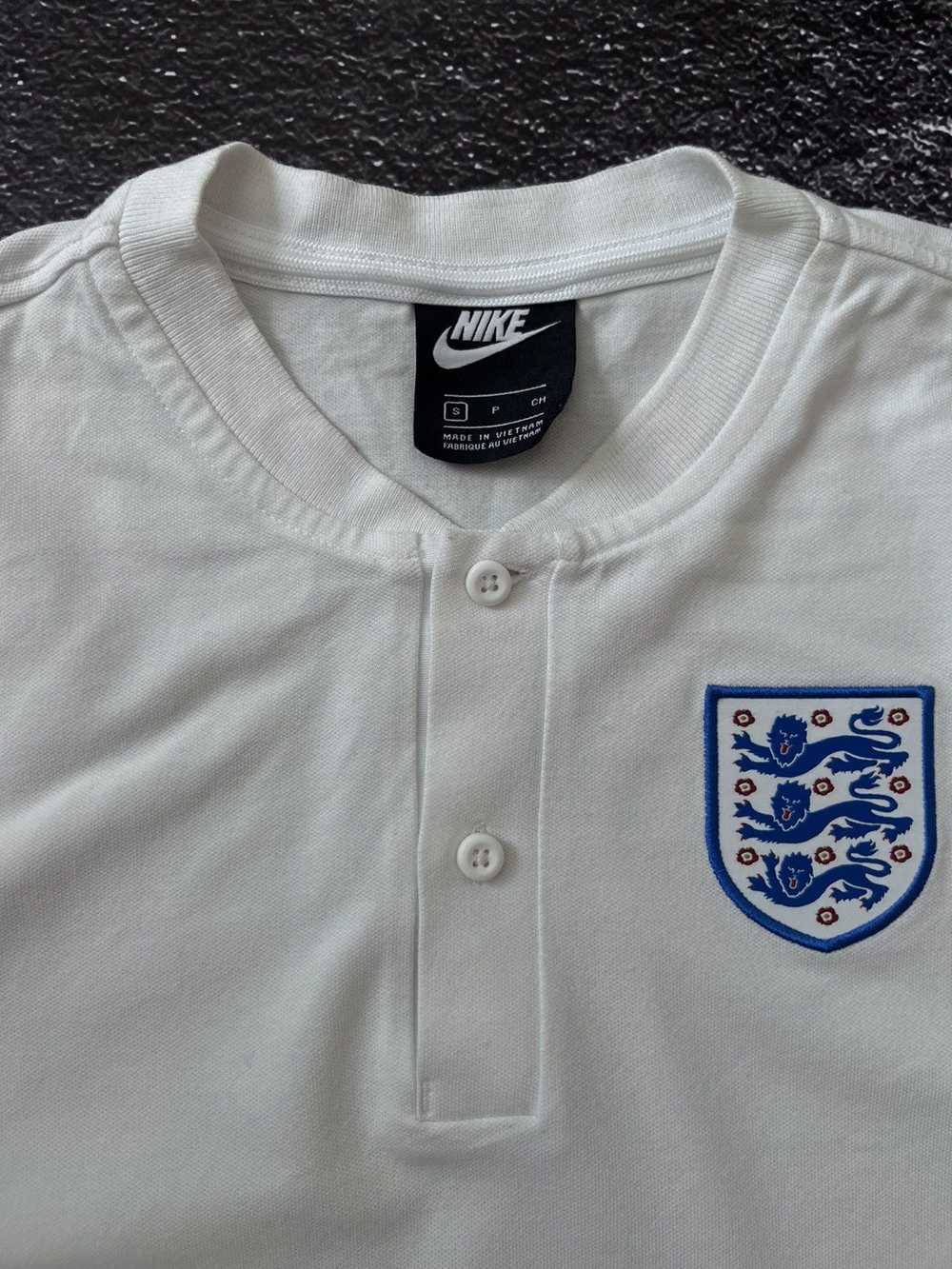 Nike × Soccer Jersey × Vintage Nike England Footb… - image 4