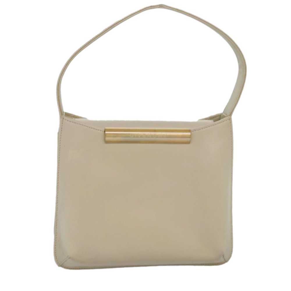 Givenchy GIVENCHY Hand Bag Leather White Auth bs1… - image 2