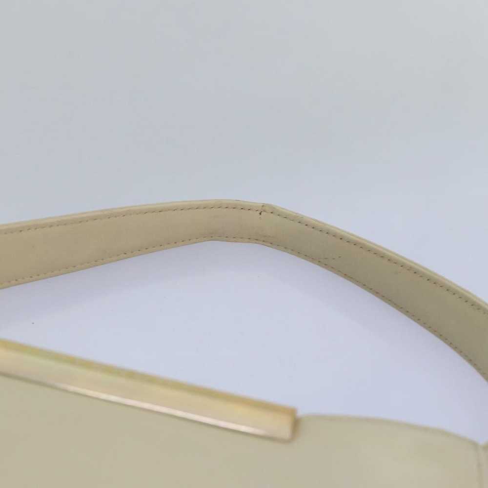 Givenchy GIVENCHY Hand Bag Leather White Auth bs1… - image 8
