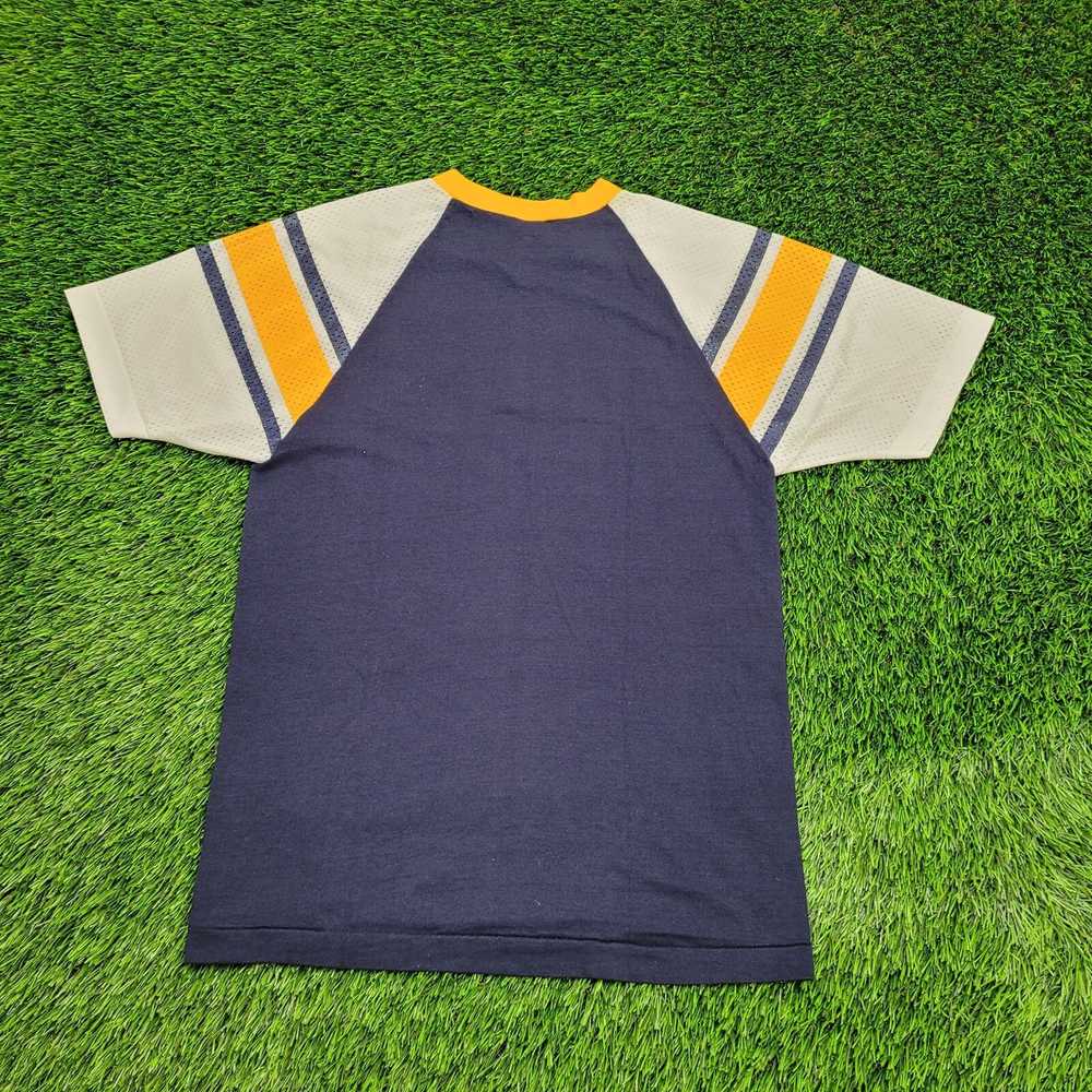 Sportswear Vintage 80s Michigan Wolverines Shirt … - image 4