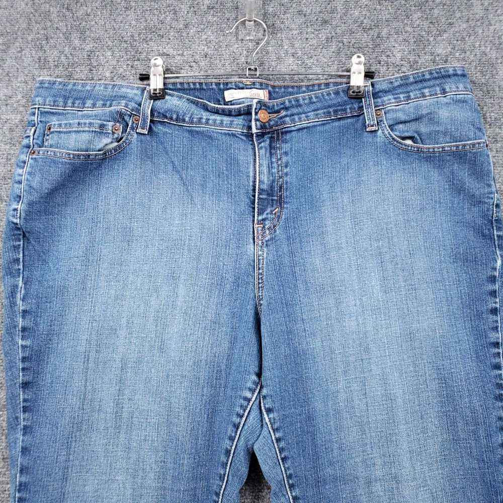 Levi's Levis 590 Jeans Womens 22W Plus Blue Bootc… - image 3