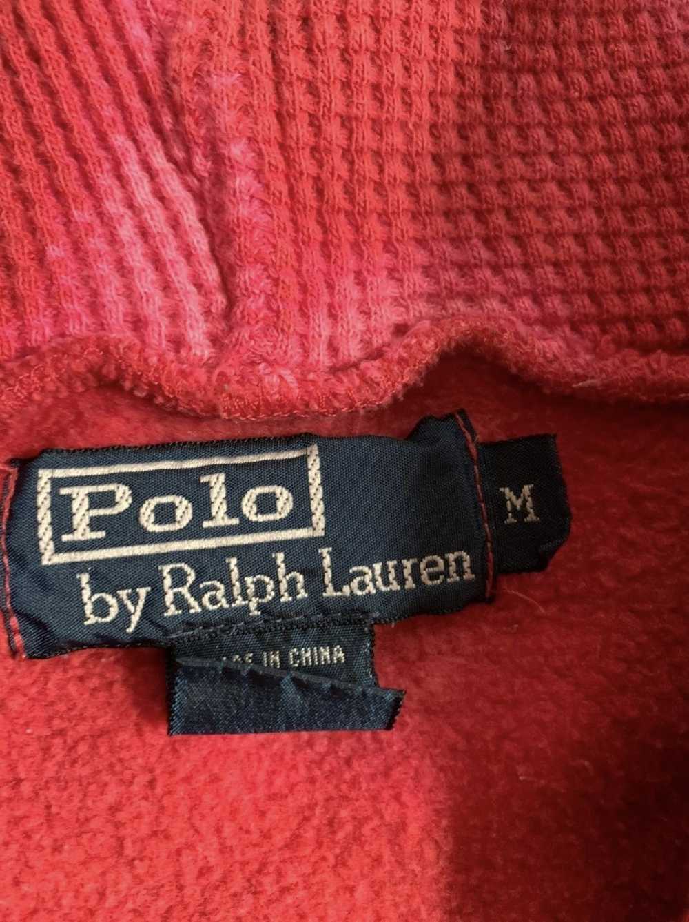 Polo Ralph Lauren Polo Ralph Lauren Red Bleach Dy… - image 4