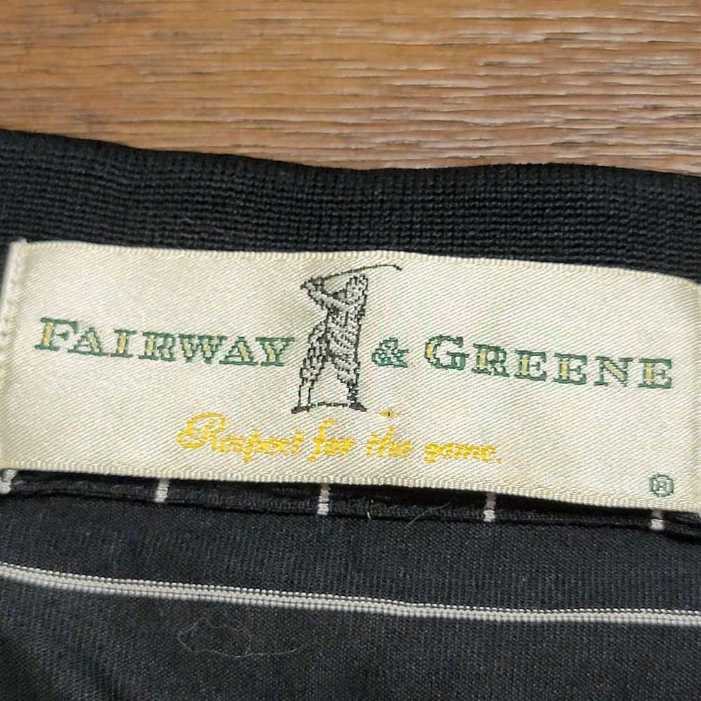 Other Fairway & Greene SS Polo Black w/ White Str… - image 5