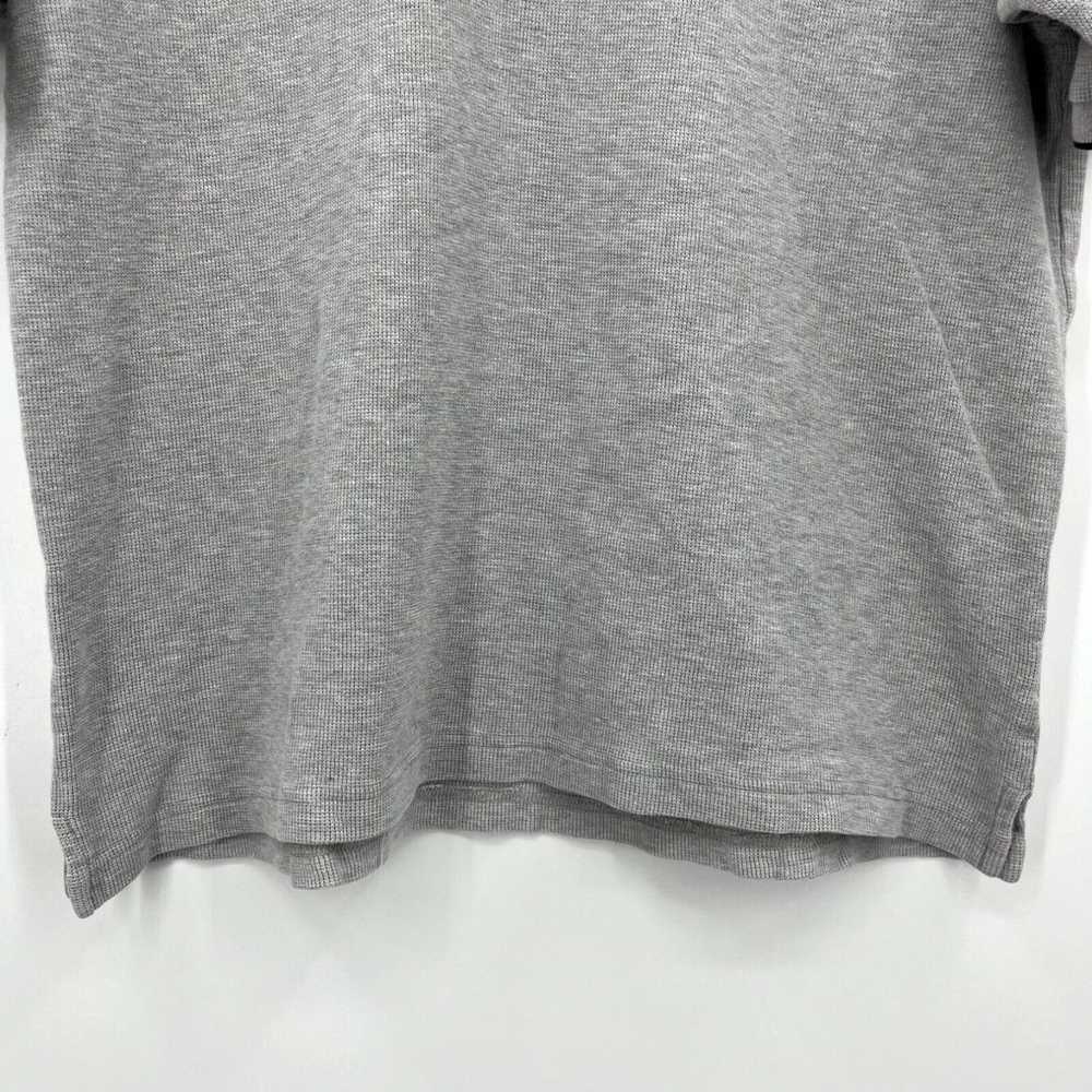 Guess Guess Polo Shirt Men's XL Gray Knit Collare… - image 3